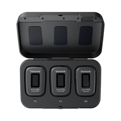 Saramonic Blink500 Pro B2 ( TX+TX+RX ) 一對二無線麥克風 LED顯示