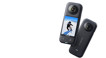 Insta360 X3 <br>全景運動相機 全方位革新  可拍攝5.7K運動HDR影片和7200萬像素全景照片，以及8K全景延時影片。 more ...